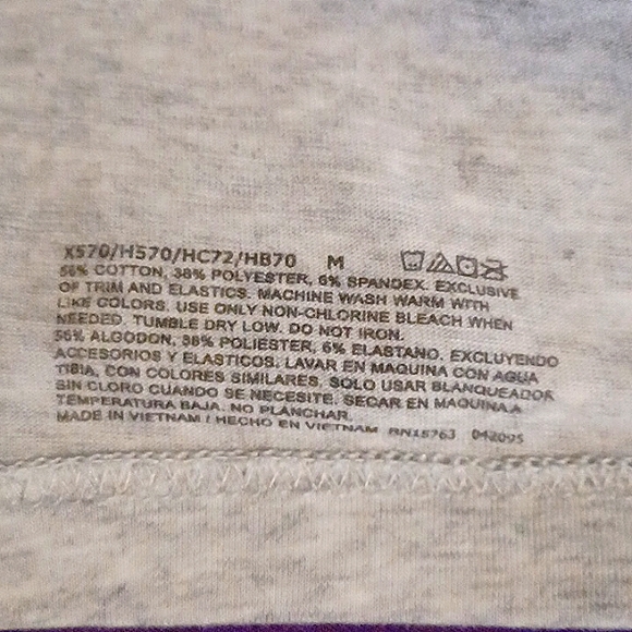 SET OF TWO- Girls sports bras/trainers (Grey and blue) NWOT - Picture 6 of 12